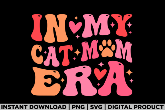 Celebrating with Mothers Day in My Cat Mom Era Shirt