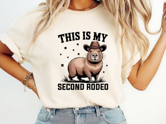 Funny Capybara Cowboy T-Shirt: A Must-Have for Crafters