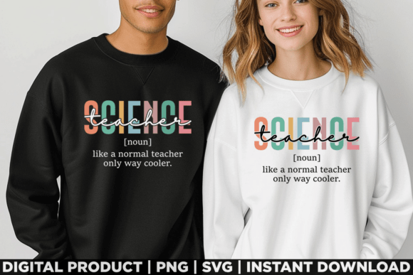 Funny Science Teacher Definition: Perfect for T-Shirt Designs and Graphics