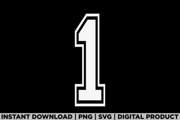 Number 1 Birthday Varsity: A Versatile T-Shirt Design
