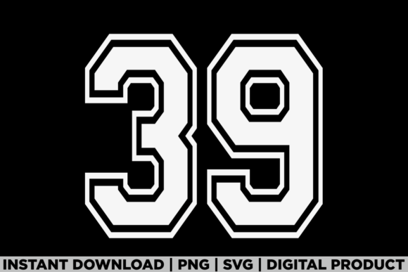 Number 39 Birthday Varsity: Ideal T-Shirt Graphics