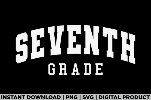 Seventh Grade 7th Grade First Day School T-Shirt Designs