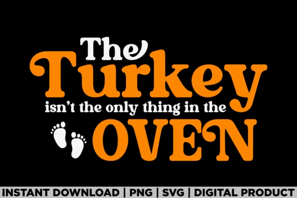 Thanksgiving Pregnancy Fall: Perfect for T-Shirt Designs and Graphics